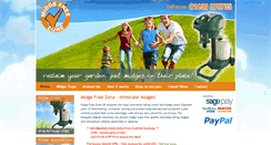 Desktop Screenshot of midge-free-zone.co.uk